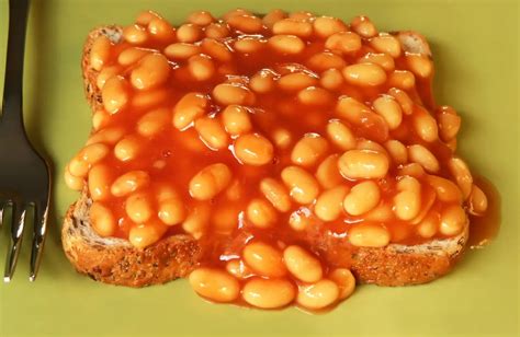 The phrase is used in shitposting. . Beans on toast meme